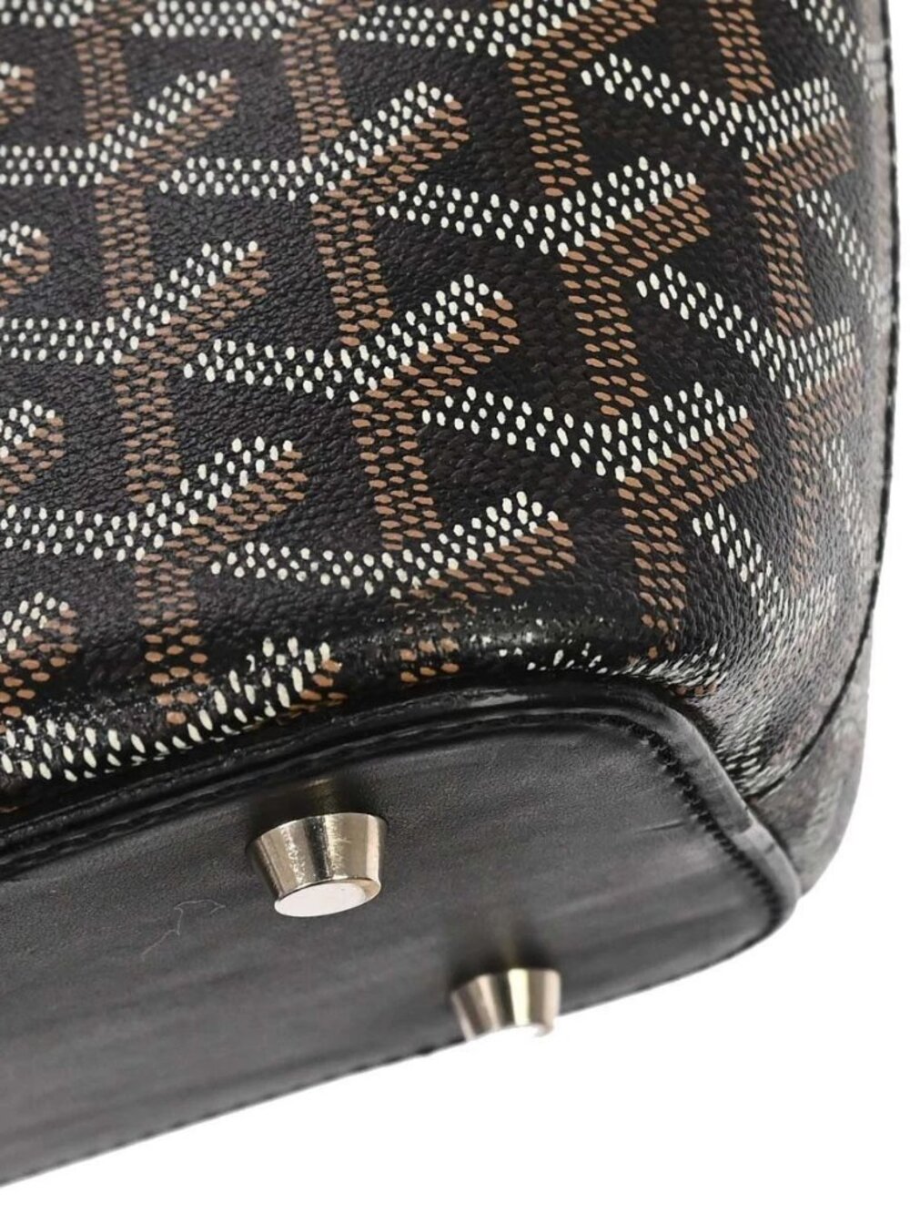 Goyard Black Okinawa PM Tote Bag DEN020064 168173 - Picture 8 of 16